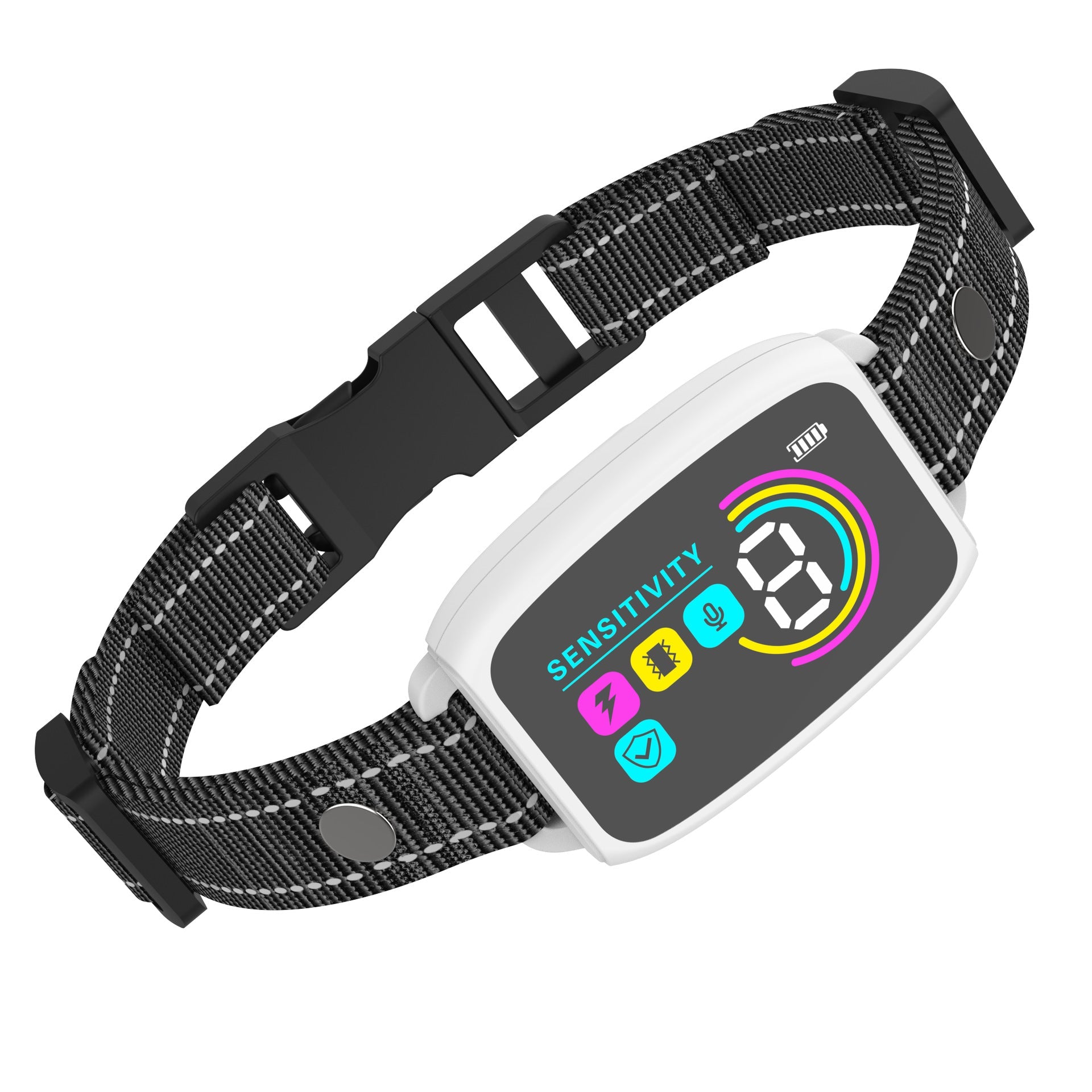 3-Mode Bark Training Collar - Beep, Vibration and Static Pulse