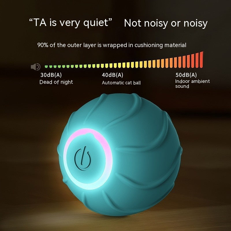 Smart Rolling Ball Cat Toy - Automatic Moving Chase Toy