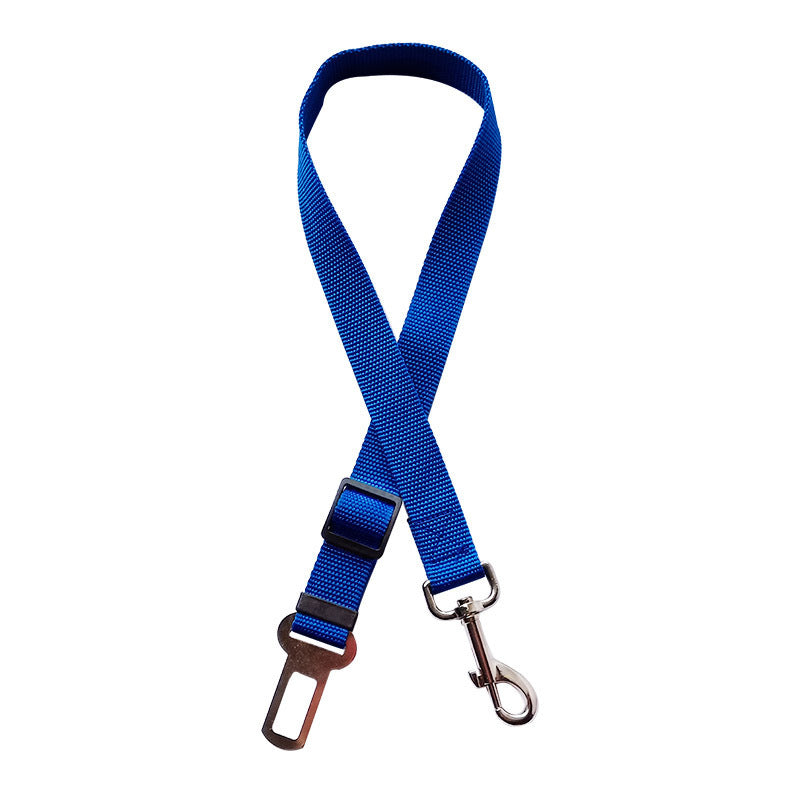 Pet Car Seat Belt Clip - Adjustable Harness Tether for Dogs