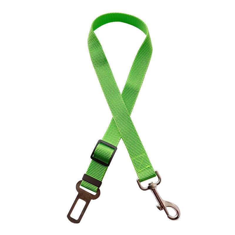 Pet Car Seat Belt Clip - Adjustable Harness Tether for Dogs