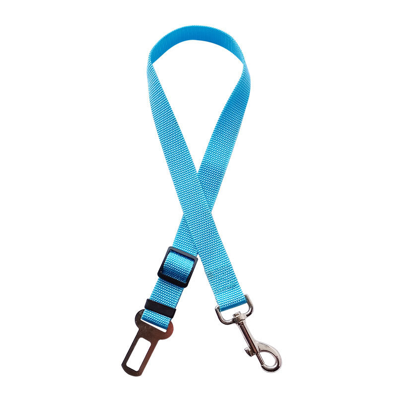 Pet Car Seat Belt Clip - Adjustable Harness Tether for Dogs
