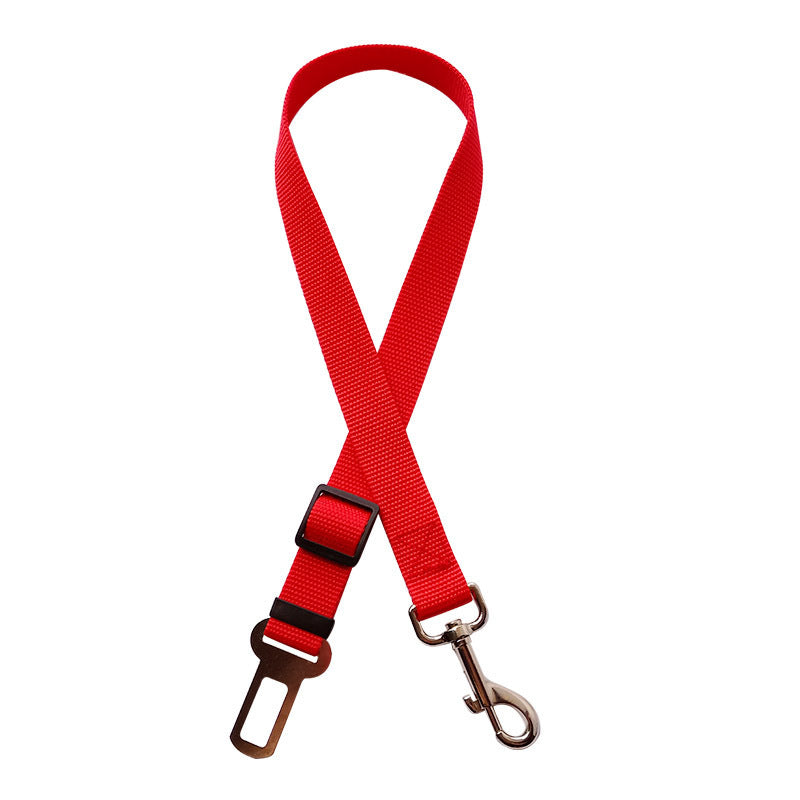 Pet Car Seat Belt Clip - Adjustable Harness Tether for Dogs