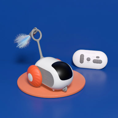 RC Cat Chasing Car Toy - USB Rechargeable Remote Control Toy