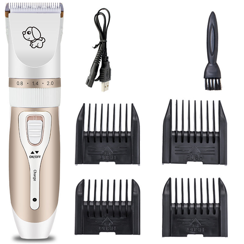 Pet Grooming Shaver - Quiet Electric Clipper for Home Trims