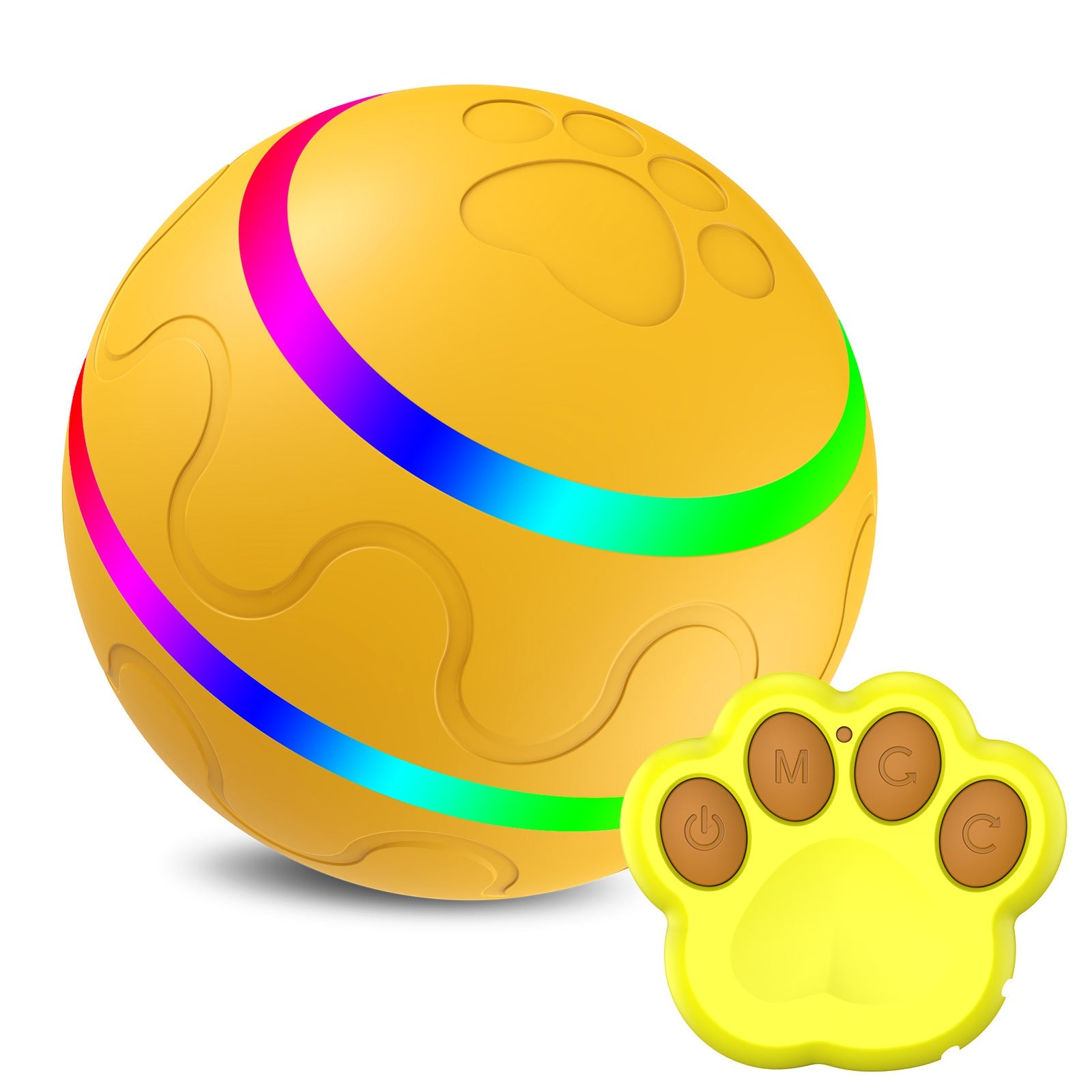 Self-Rotating Cat Ball Toy - Spinning Teaser for Kittens and Cats