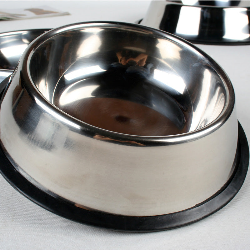 Stainless Steel Pet Bowl - Hygienic Food and Water Dish