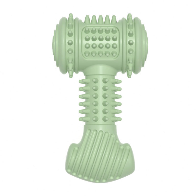 TPR Dog Dental Chew Toy - Textured Teeth Cleaning Chew