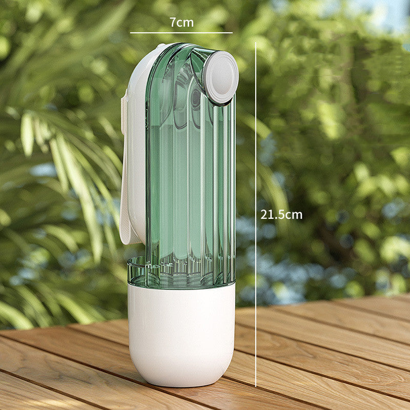 Portable Dog Water Cup - One-Handed Travel Drinking Bottle