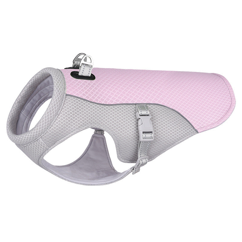 Summer Cooling Dog Vest - Lightweight Jacket for Hot Weather Walks