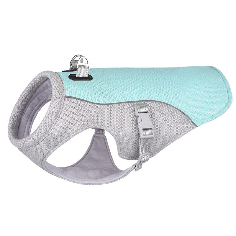 Summer Cooling Dog Vest - Lightweight Jacket for Hot Weather Walks