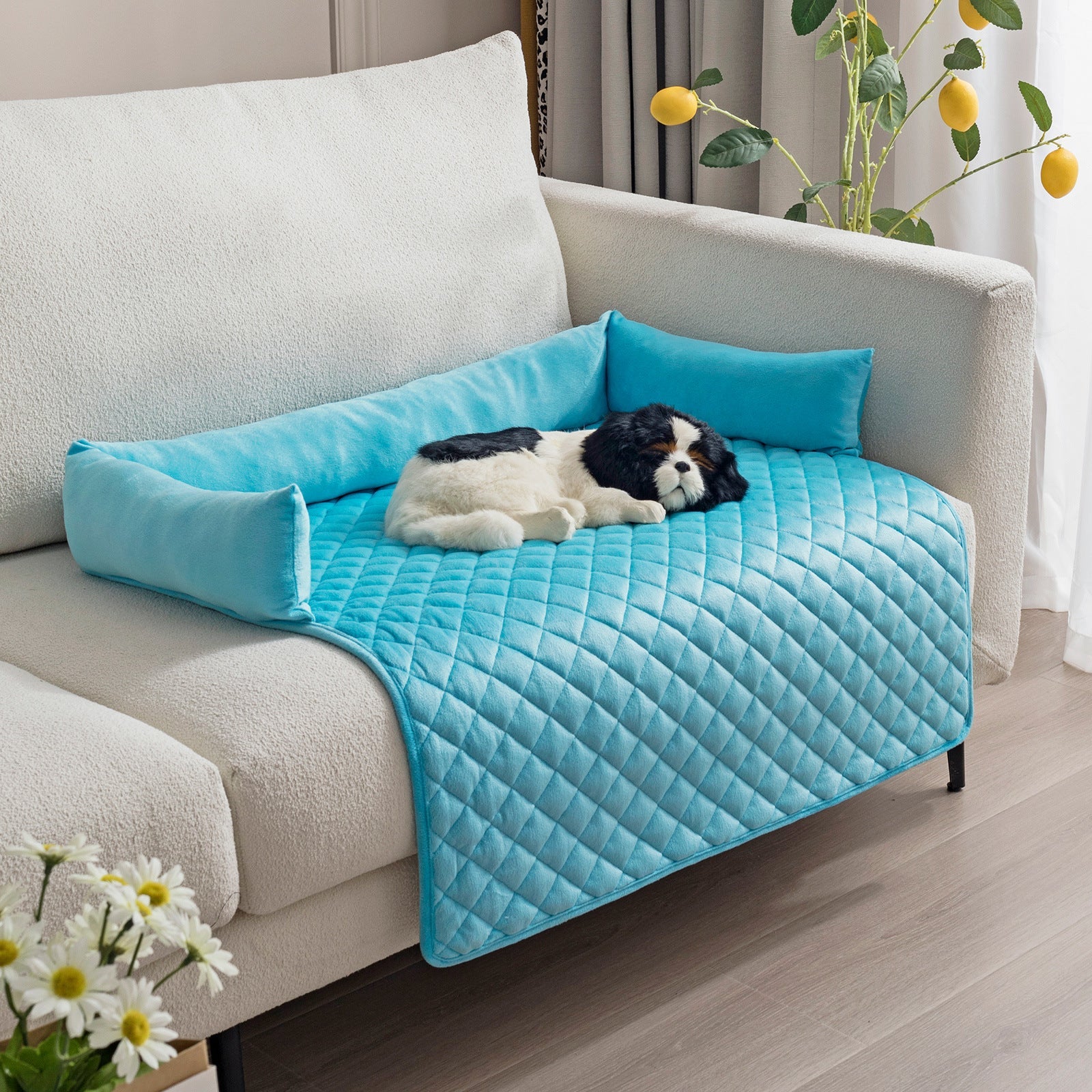 Large Dog Sofa Bed Cushion - Supportive Lounger for Big Breeds