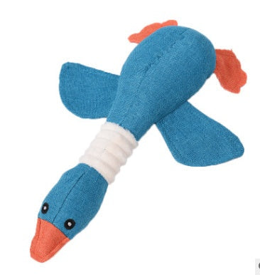 Plush Squeaky Dog Puzzle Toy - Hide and Seek Enrichment Toy