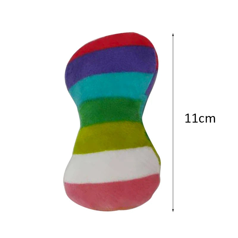 Squeaky Animal Dog Toys - Bite Resistant Plush for Small Dogs