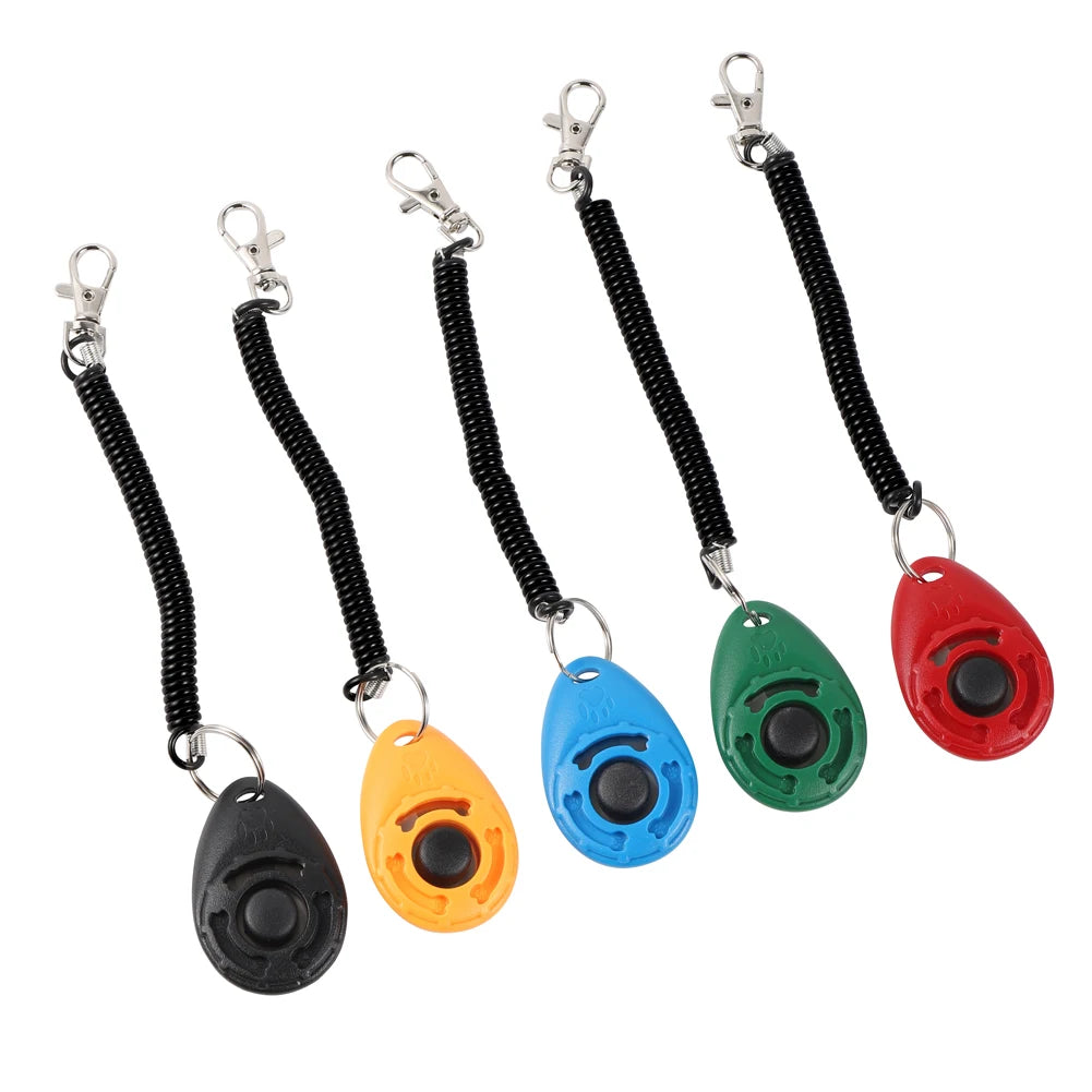 Dog Training Clicker with Wrist Strap - Puppy Obedience Trainer