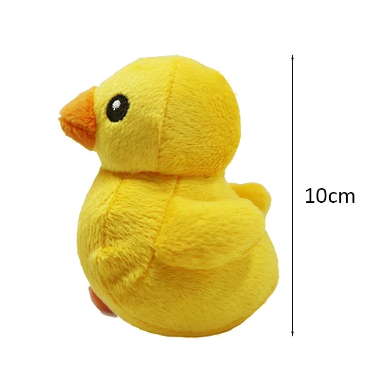 Squeaky Animal Dog Toys - Bite Resistant Plush for Small Dogs