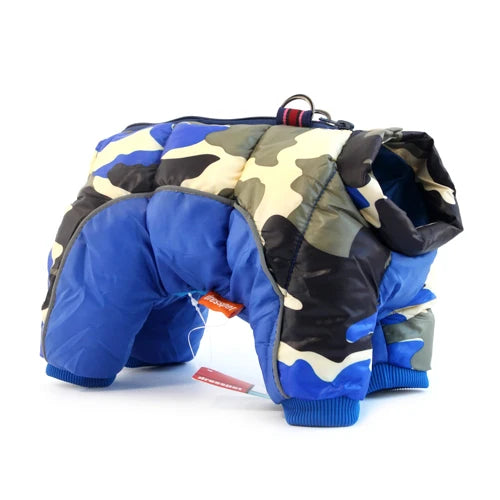 Waterproof Dog Winter Jacket - Thick Cotton Coat for French Bulldogs