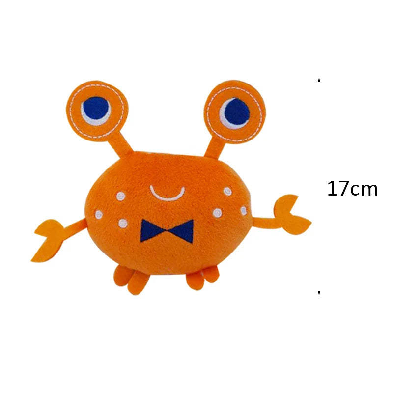 Squeaky Animal Dog Toys - Bite Resistant Plush for Small Dogs