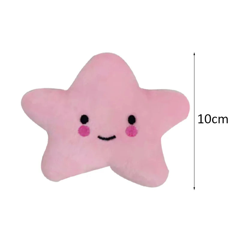 Squeaky Animal Dog Toys - Bite Resistant Plush for Small Dogs