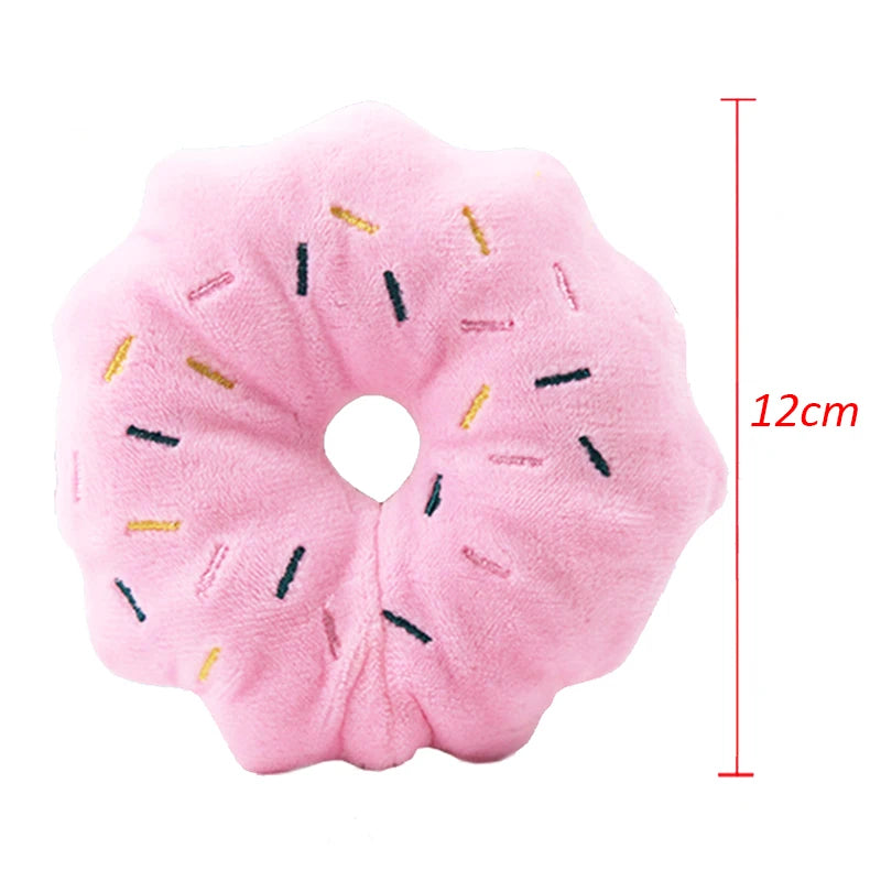 Squeaky Animal Dog Toys - Bite Resistant Plush for Small Dogs