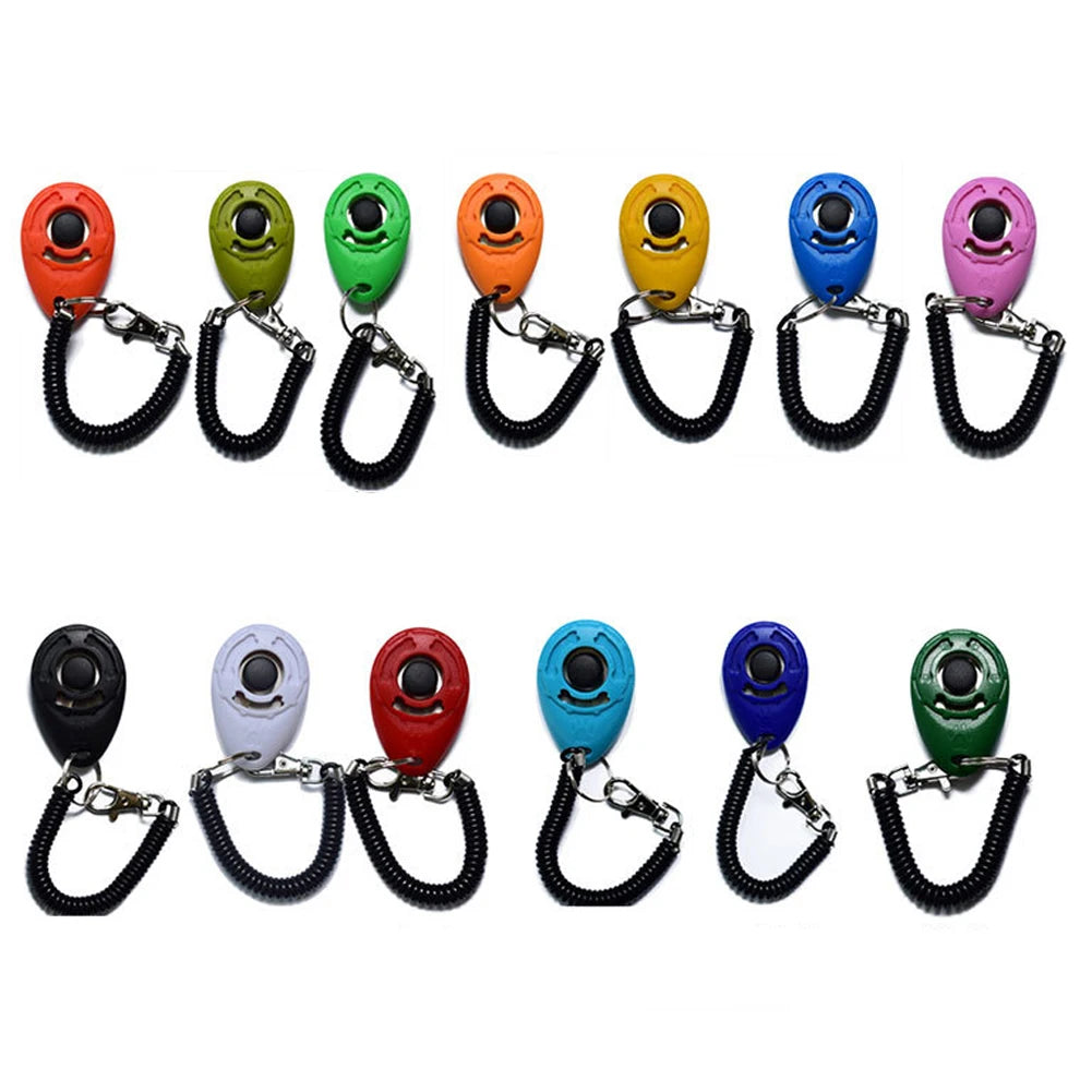 Dog Training Clicker with Wrist Strap - Puppy Obedience Trainer