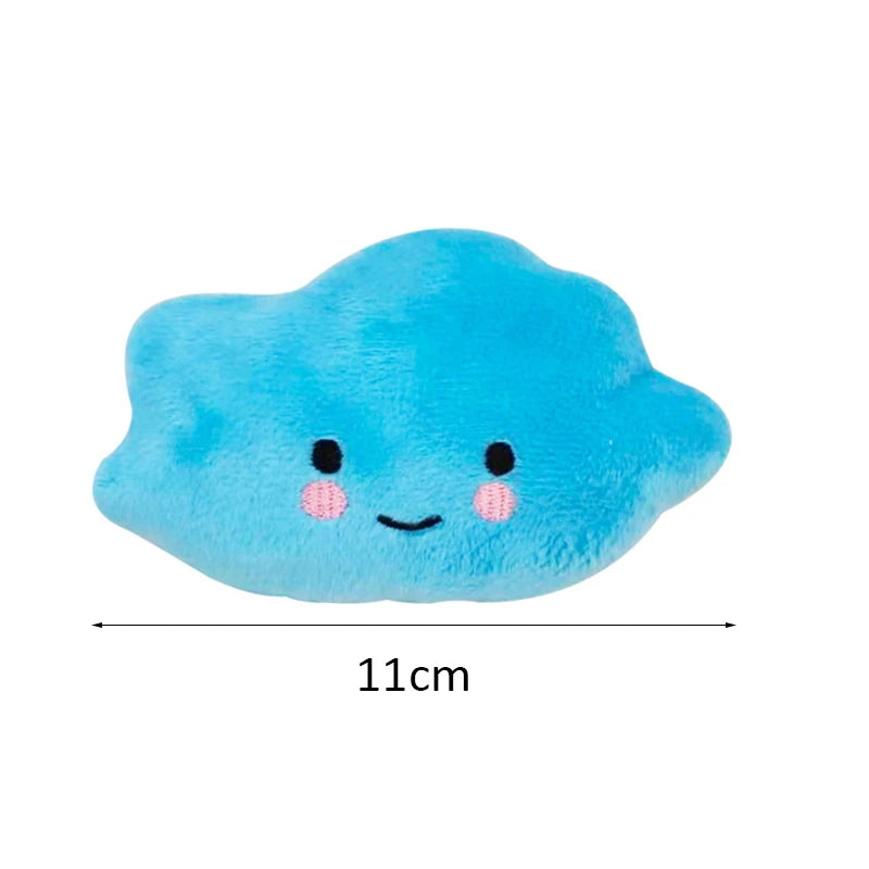Squeaky Animal Dog Toys - Bite Resistant Plush for Small Dogs