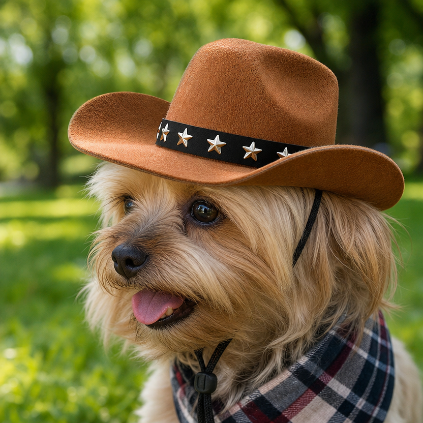 Pet Cowboy Hat lifestyle