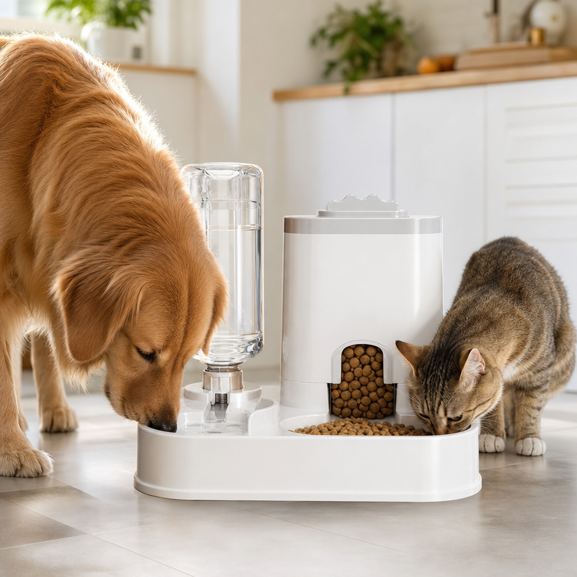 Automatic Cat Dog Water Dispenser lifestyle