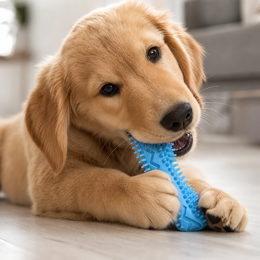 Dog Teething Chew Stick lifestyle