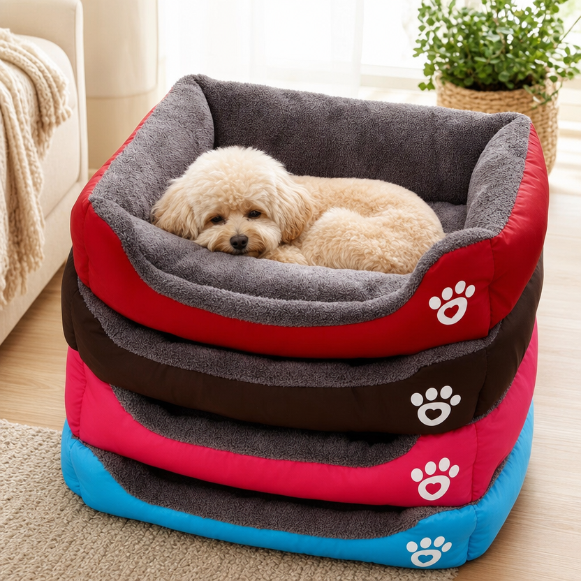 Pet Large Dog Bed Warm House lifestyle
