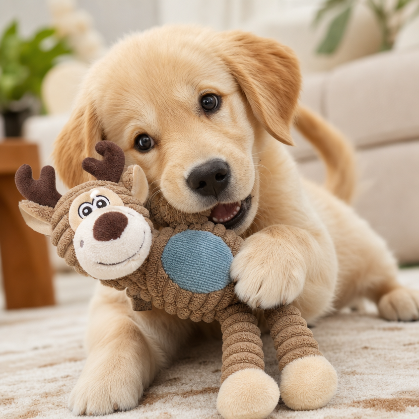 Interactive Dogs Plush Toy lifestyle