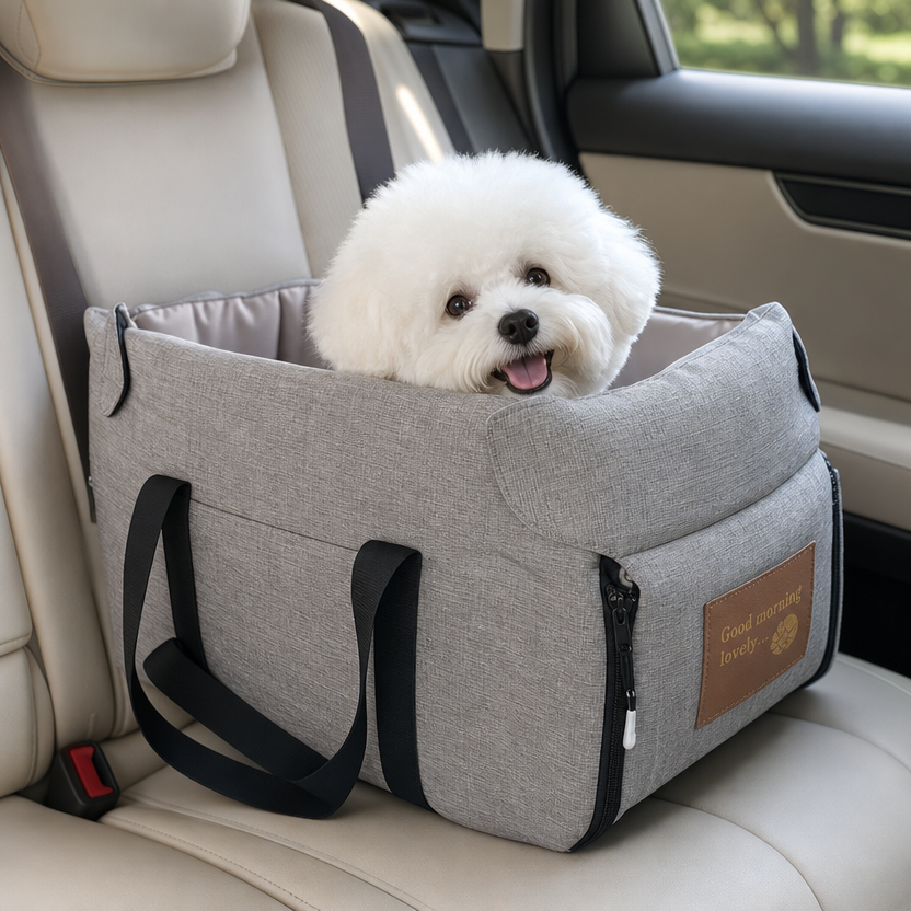 Dog Car Seat Bed lifestyle