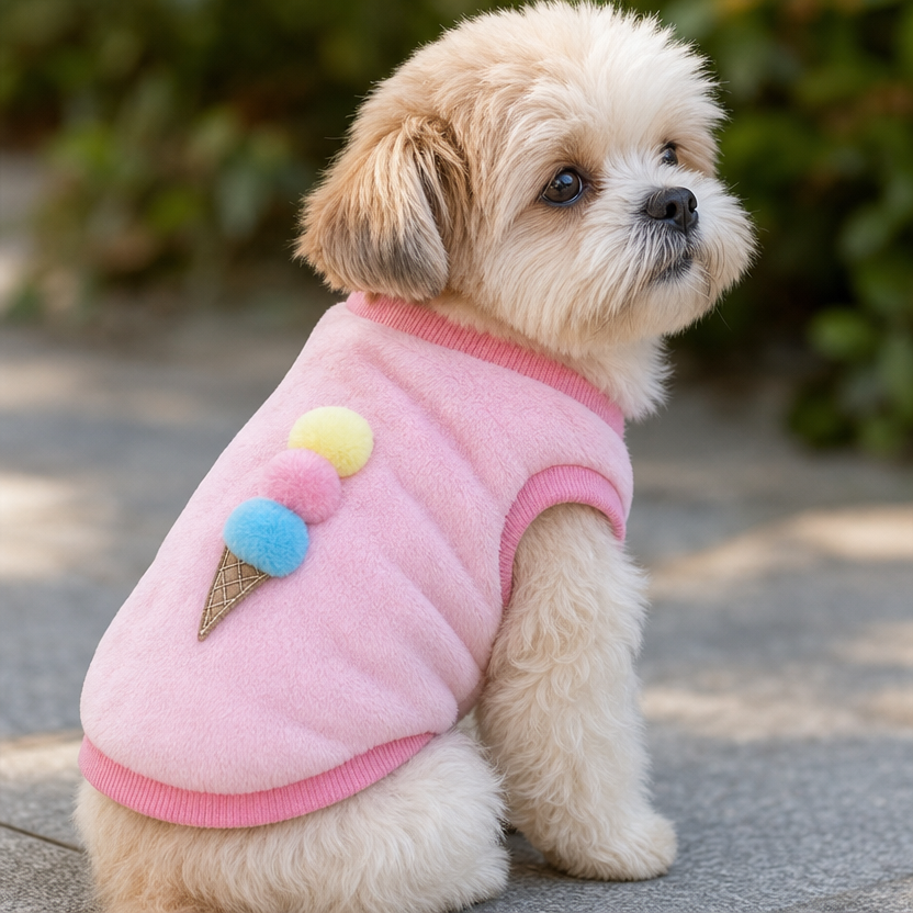Dog Winter Vest lifestyle