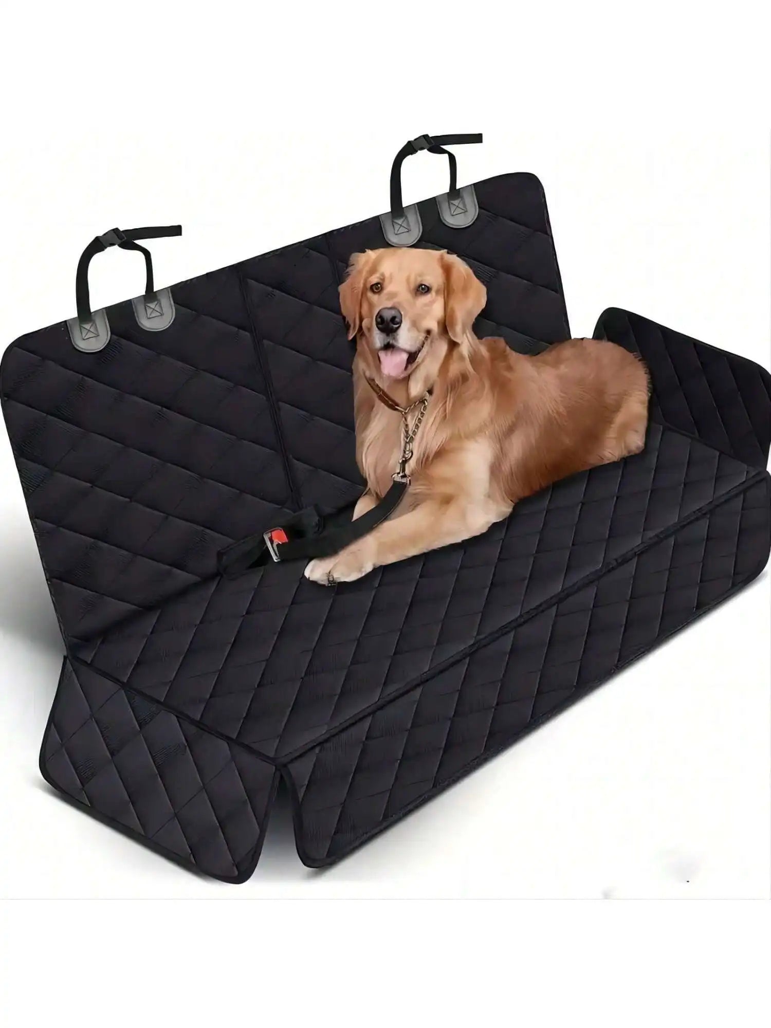 Waterproof Dog Car Seat Cover with Armrest Access - Back Seat Protector