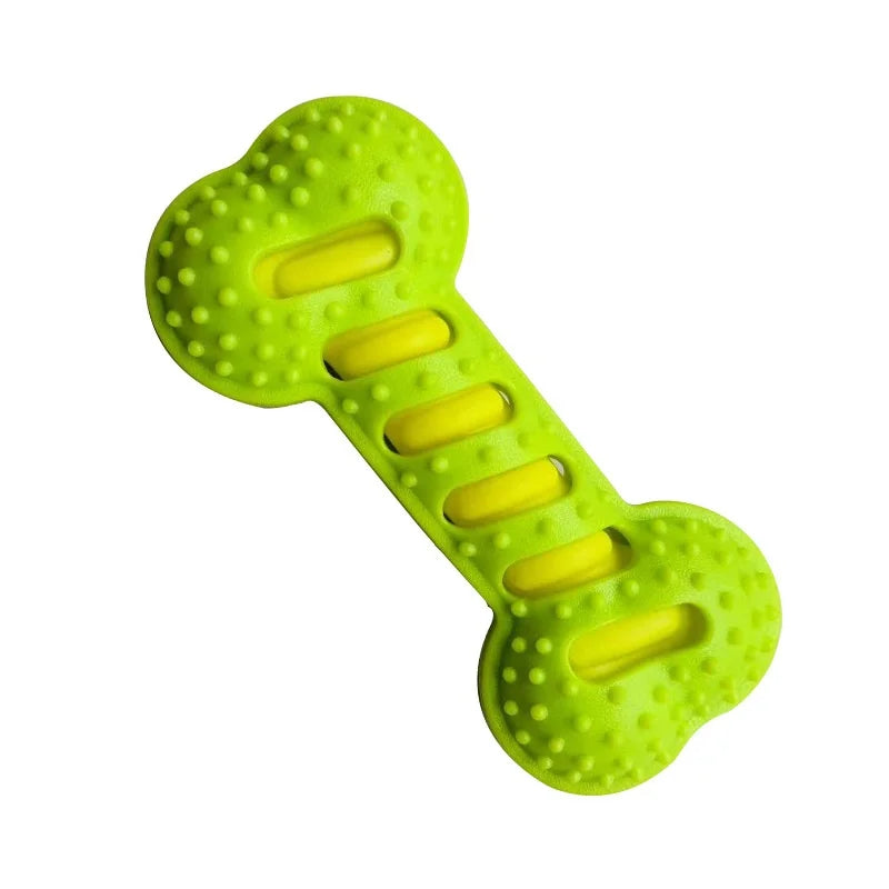 Rubber Dog Chew Stick - Dental Molar Bone Toy for Puppies