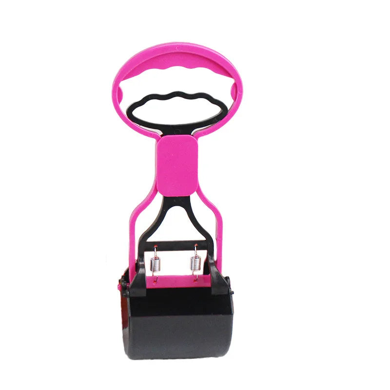 Heavy Duty Pooper Scooper with Long Handle and Clamping Jaw