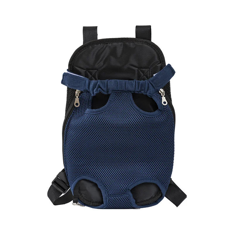 Camouflage Dog Travel Bag - Breathable Mesh Carrier for Puppies