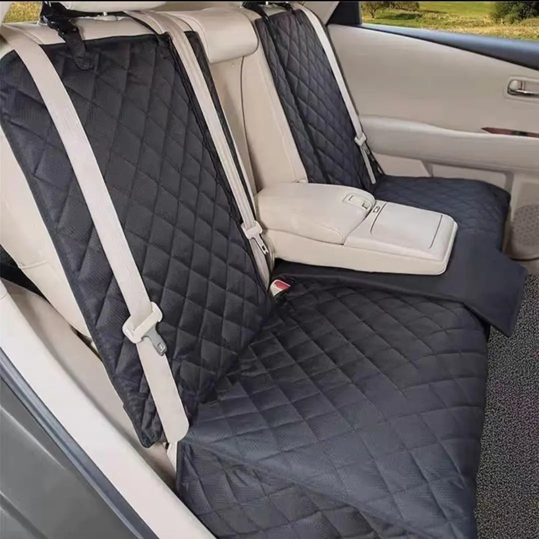 Waterproof Dog Car Seat Cover with Armrest Access - Back Seat Protector
