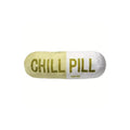 Plush Squeaky Dog Toy - Pill Shape Interactive Chew for Dental Play