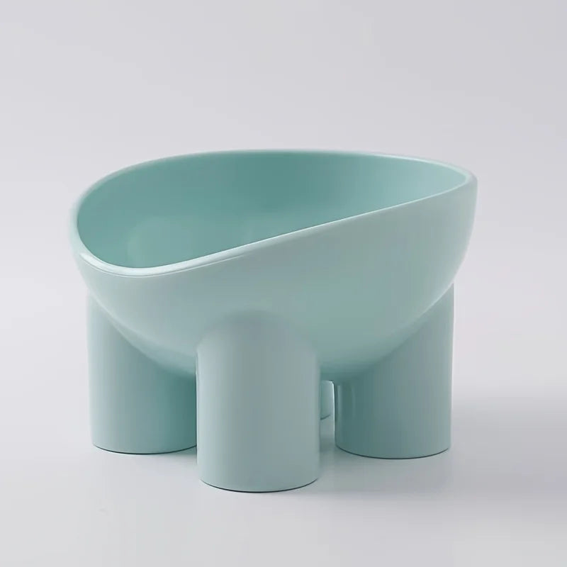 Elevated Cat Bowl with Stand - Neck-Friendly Raised Feeding Dish