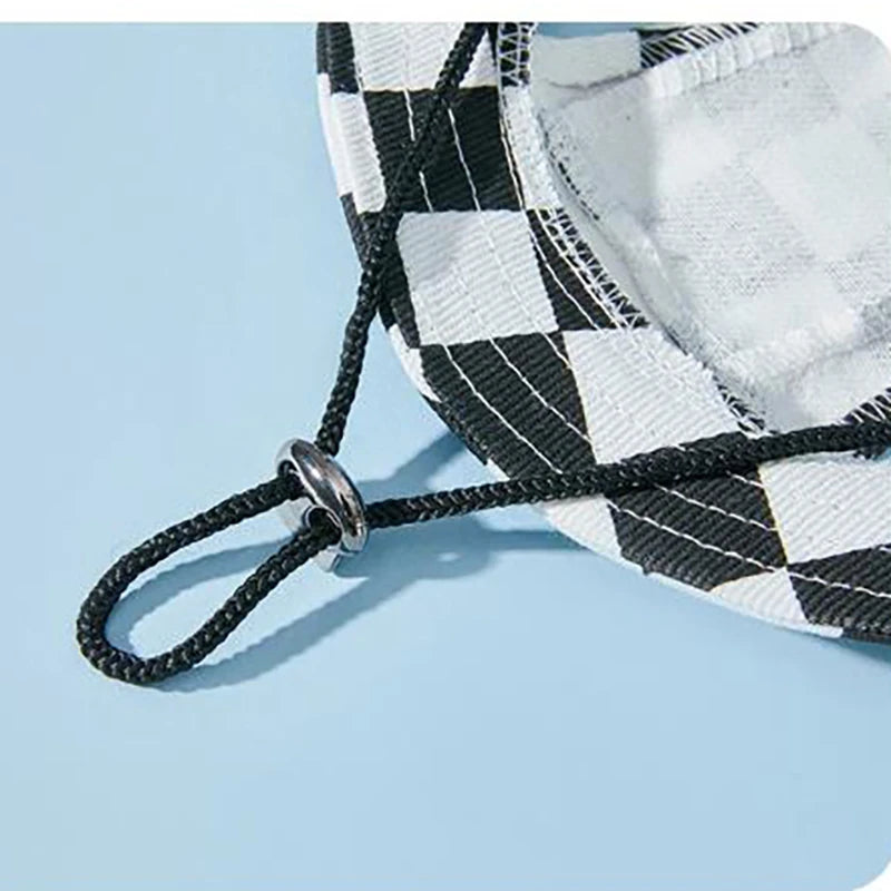 Dog Bucket Hat - Breathable Cotton Sun Hat for Cats and Dogs