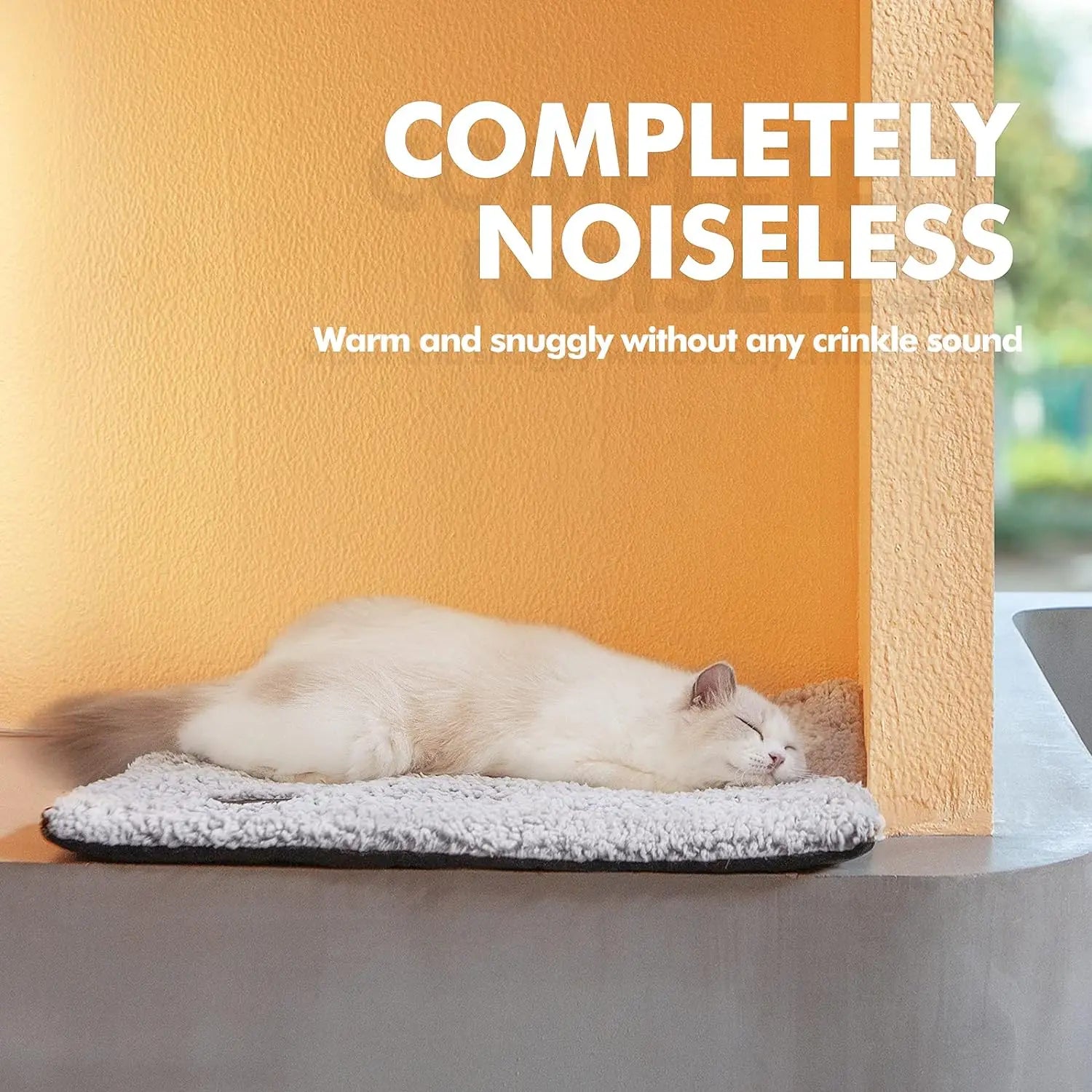 Self-Heating Pet Mat - Thermal Reflective Bed Pad, No Power Needed