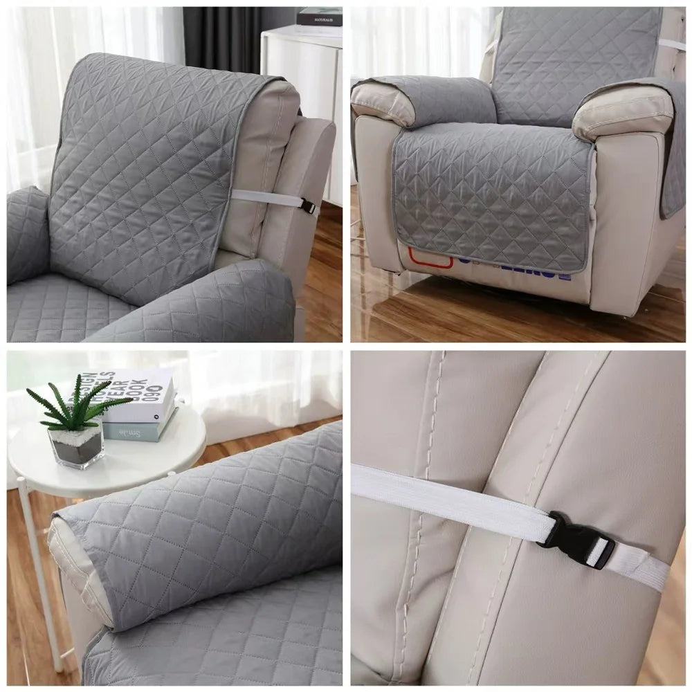 Quilted Sofa Cover for Pets - Anti-Wear Slipcover for 1 to 3 Seaters