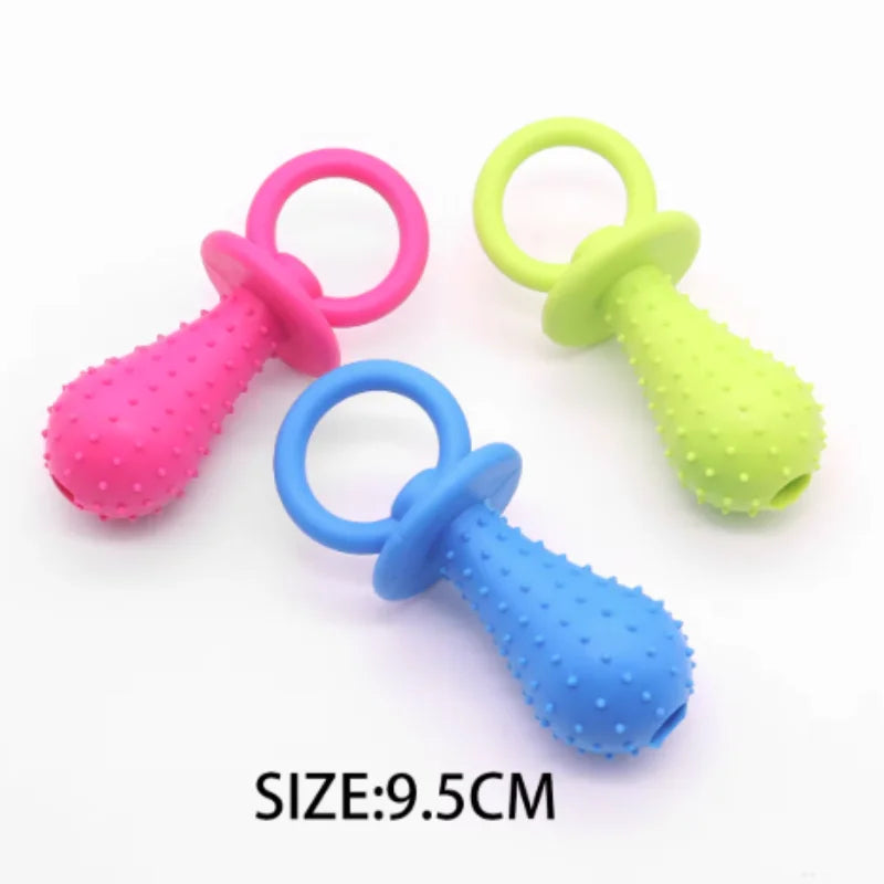 Dog Teething Stick - Treat Dispensing Chew Toy and Teeth Cleaner