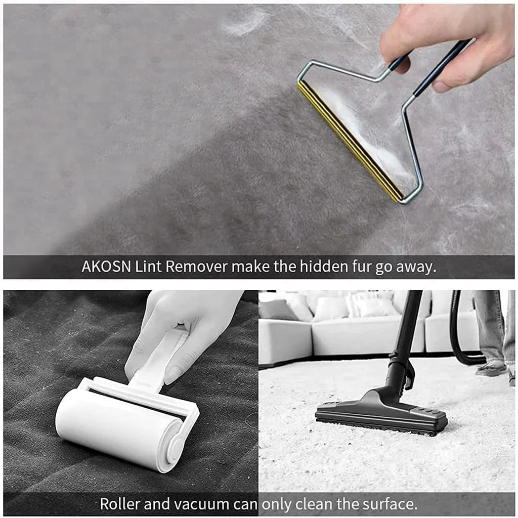 Portable Fabric Shaver - Lint and Bobble Remover for Pet Bedding