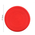 Silicone Dog Frisbee - Soft, Foldable Flying Disc for Fetch