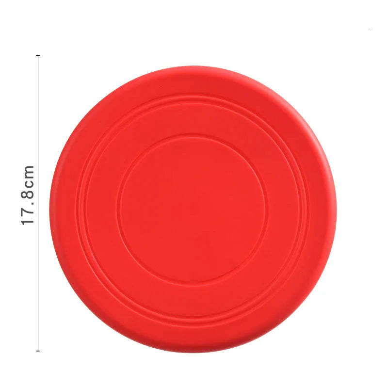 Silicone Dog Frisbee - Soft, Foldable Flying Disc for Fetch