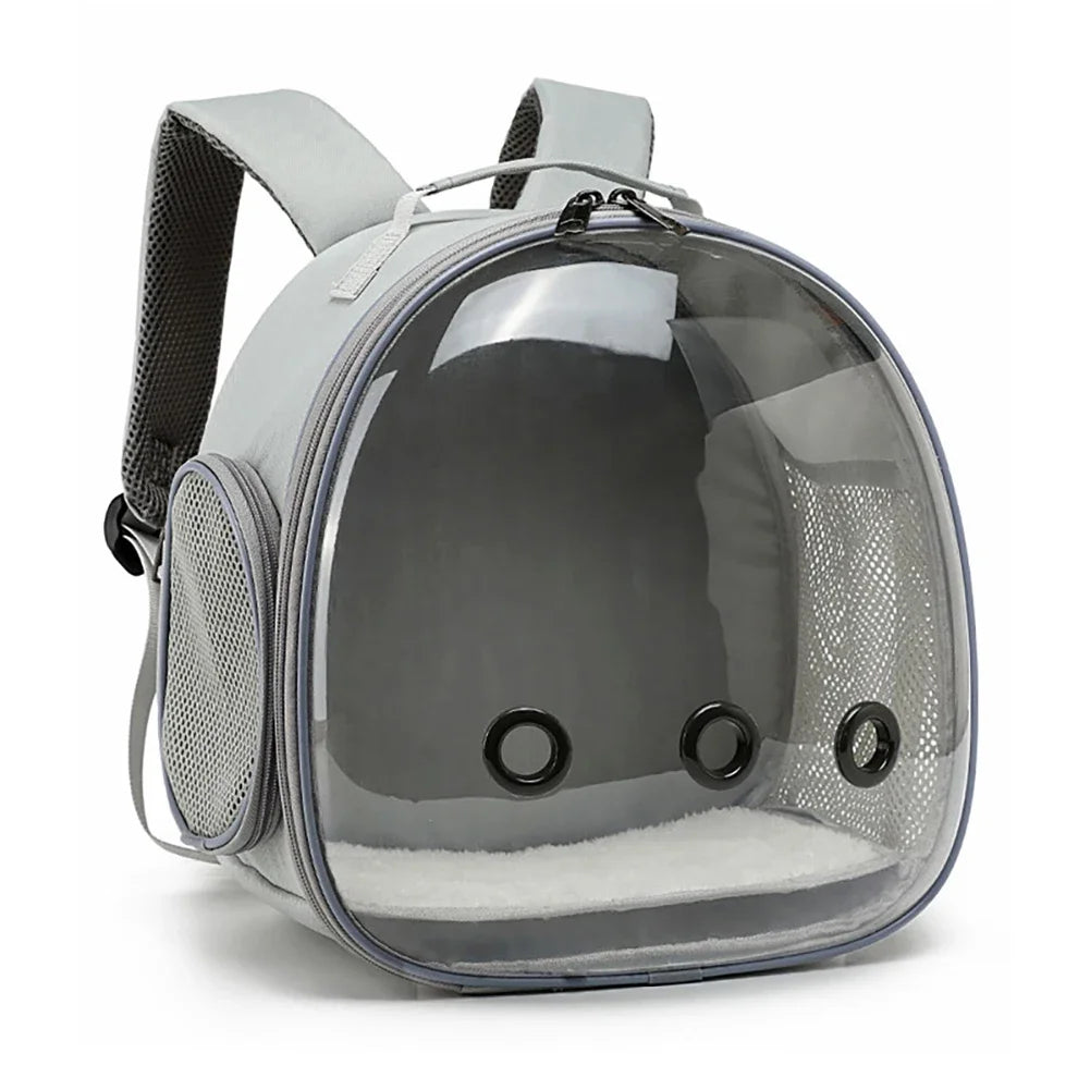 Small Animal Carrier Backpack - Travel Bag for Rabbits and Guinea Pigs