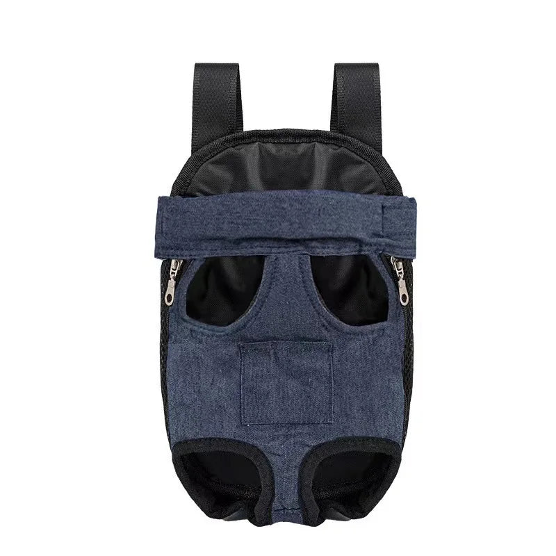 Camouflage Dog Travel Bag - Breathable Mesh Carrier for Puppies