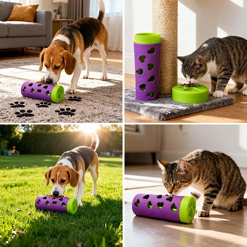 Detachable Treat Dispenser & Slow Feeder Toy for Dogs and Cats