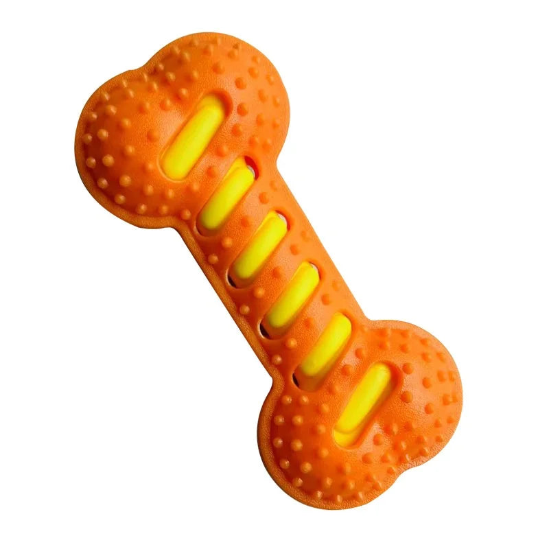 Rubber Dog Chew Stick - Dental Molar Bone Toy for Puppies